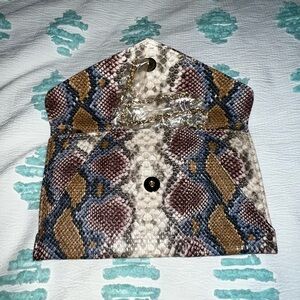 Urban Expressions Snake Skin Clutch